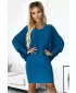 Rochie NUMOCO A402-3 ALBASTRU