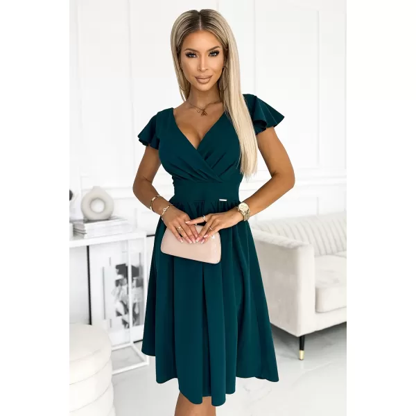  Rochie NUMOCO MATILDE 425-1 VERDE 