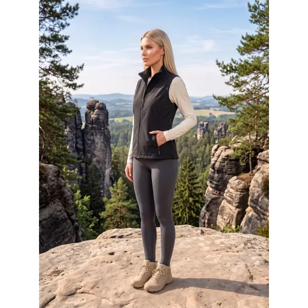  Vesta softshell dama ALTISPORT NoPrint NP/ALW7211NJ NEGRU/NEGRU 
