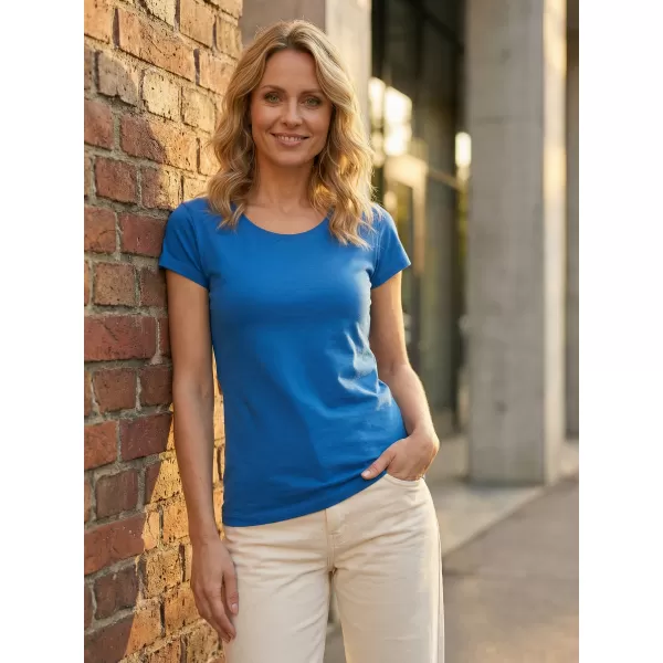  Tricou de damă ALTISPORT NoPrint NP/ALW221 ALBASTRU AZUR 