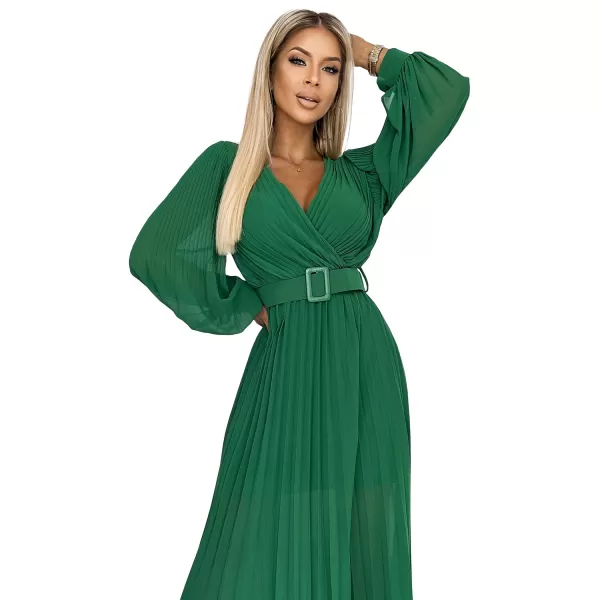  Rochie NUMOCO KLARA 414-3 VERDE 