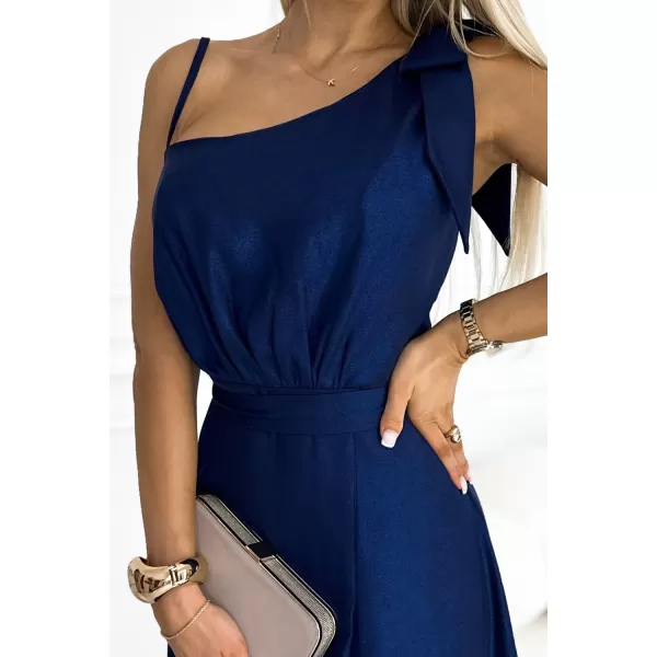  Rochie NUMOCO 528-1 ALBASTRU 