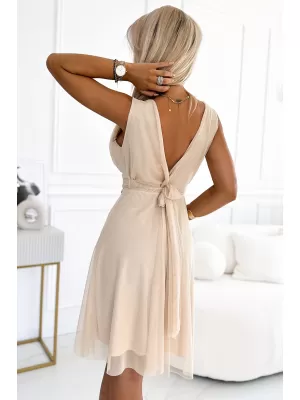 Rochie NUMOCO CELESTINA 541-3 BEJ