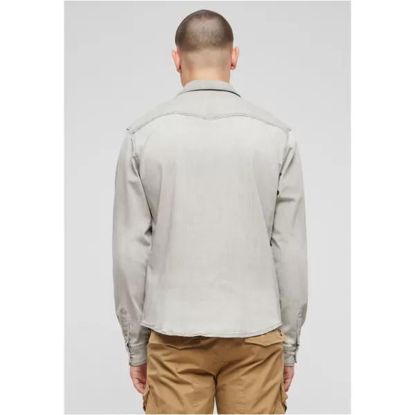  Cămaşă BRANDIT RILEY DENIM BD4020 GRI 