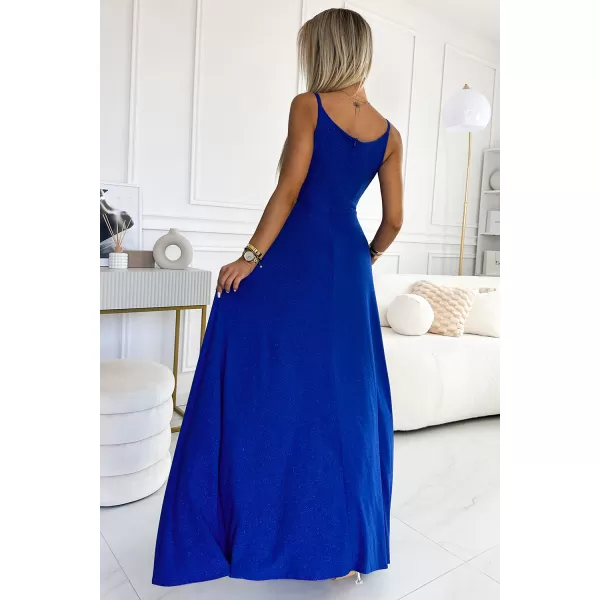  Rochie NUMOCO CHIARA 299-17 ALBASTRU 