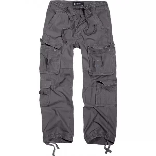  Pantaloni BRANDIT VINTAGE BD1003 CĂRBUNE 