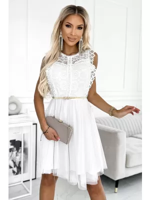 Rochie NUMOCO GRETA 454-1 ALB