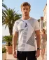 Tricou funcțional premium pentru bărbați ALTISPORT VOJ/ALM044TR01 ALB
