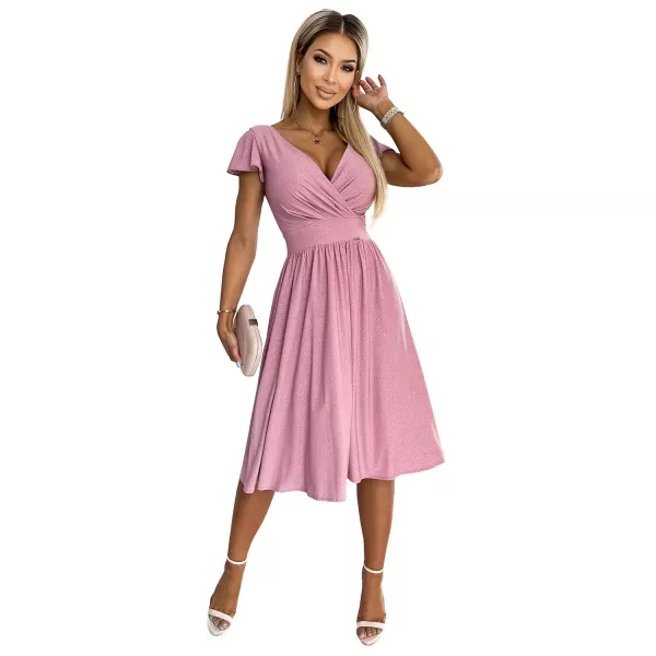 Rochie NUMOCO MATILDE 425-2 ROZ 