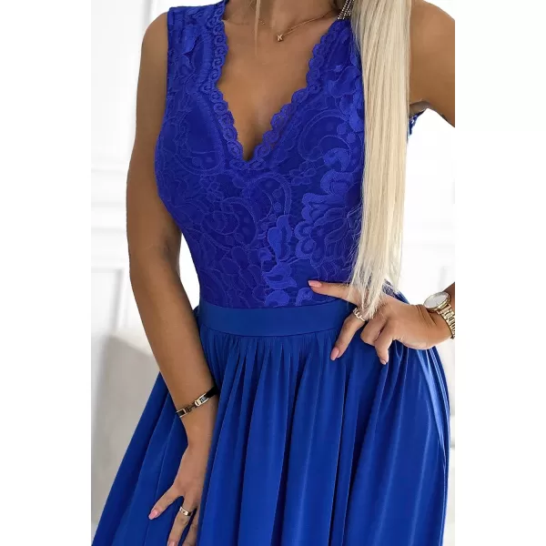  Rochie NUMOCO LEA 211-7 ALBASTRU 