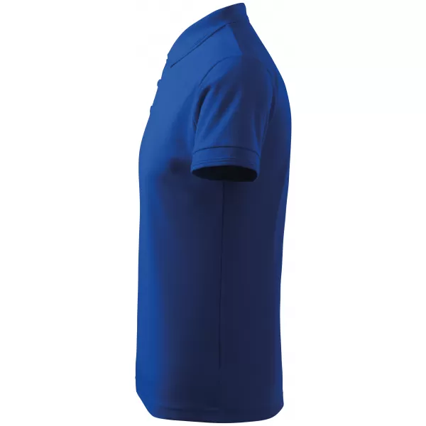  Tricou pentru bărbați cu guler ALTISPORT NoPrint NP/ALM302 ALBASTRU REGAL 