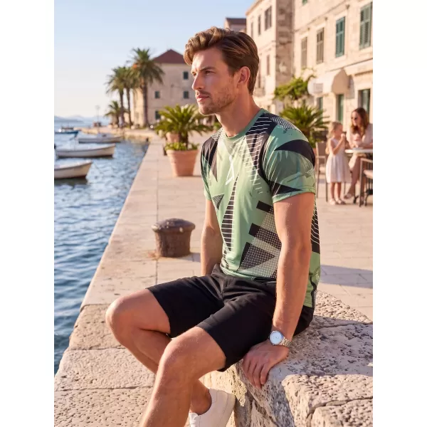  Tricou funcțional premium pentru bărbați ALTISPORT VOJ/ALM044TR01 KAKI/MILITAR 