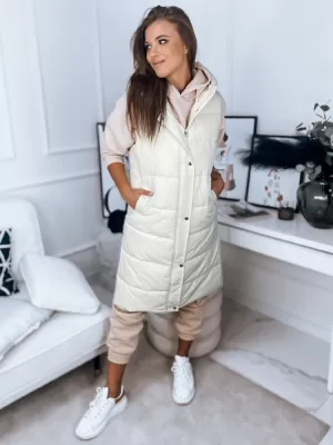 Vestă DSTREET BRONS TY3088 ALB
