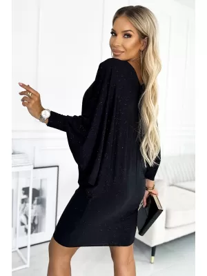 Rochie NUMOCO A402-5 NEGRU