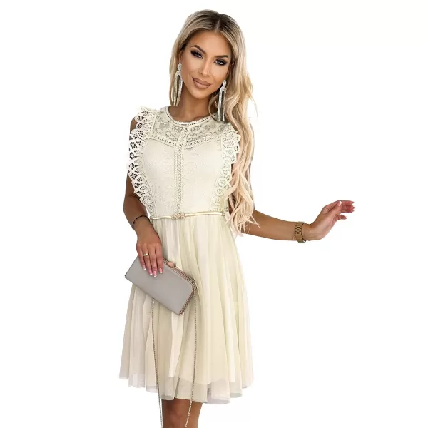  Rochie NUMOCO GRETA 454-3 BEJ 