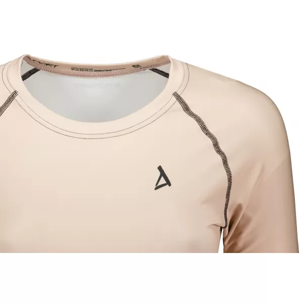  Crop top funcțional premium pentru femei, cu mâneci lungi ALTISPORT VOJ/ALW000TR04 MARO 