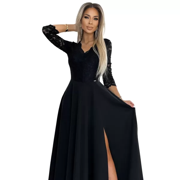  Rochie NUMOCO AMBER 309-11 NEGRU 