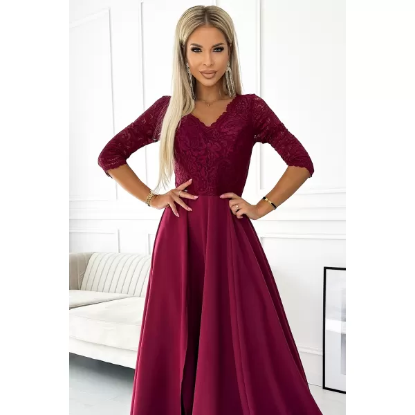  Rochie NUMOCO AMBER 309-9 ROŞU 