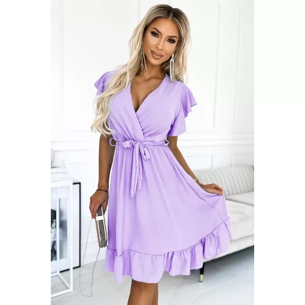  Rochie NUMOCO CORNELIA 455-3 ROZ 