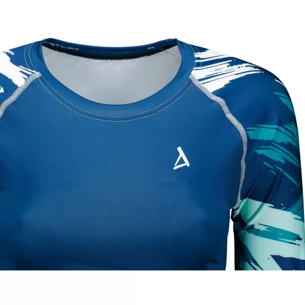  Crop top funcțional premium pentru femei, cu mâneci lungi ALTISPORT VOJ/ALW039TR04 OBICEIURI 