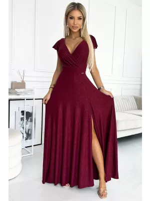 Rochie NUMOCO CRYSTAL 411-8 ROŞU