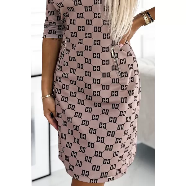  Rochie NUMOCO MARY 420-3 BEJ 