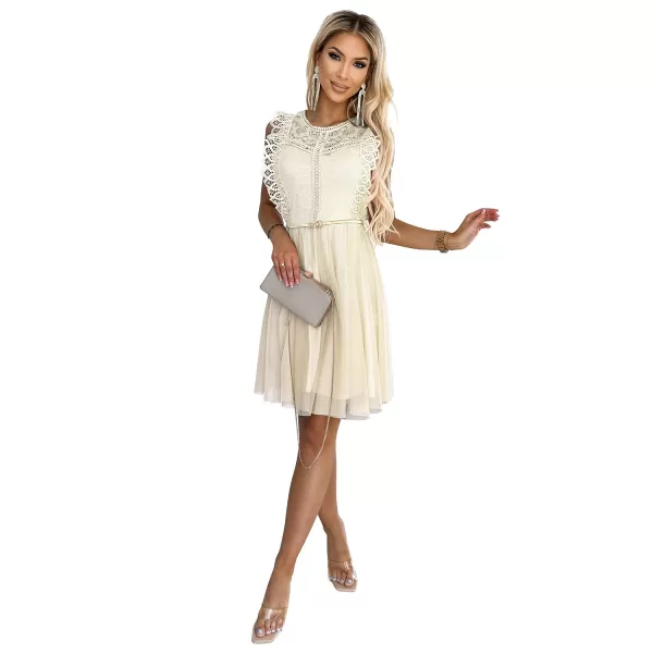  Rochie NUMOCO GRETA 454-3 BEJ 