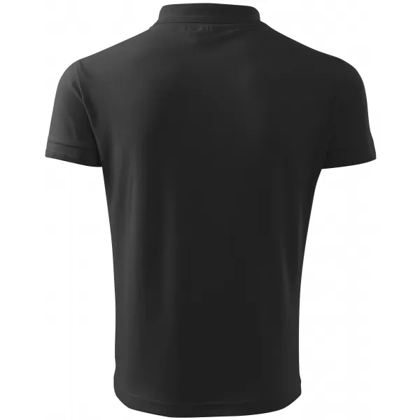 Tricou pentru bărbați cu guler ALTISPORT NoPrint NP/ALM302 EVIDENȚIERE ANTRACIT 