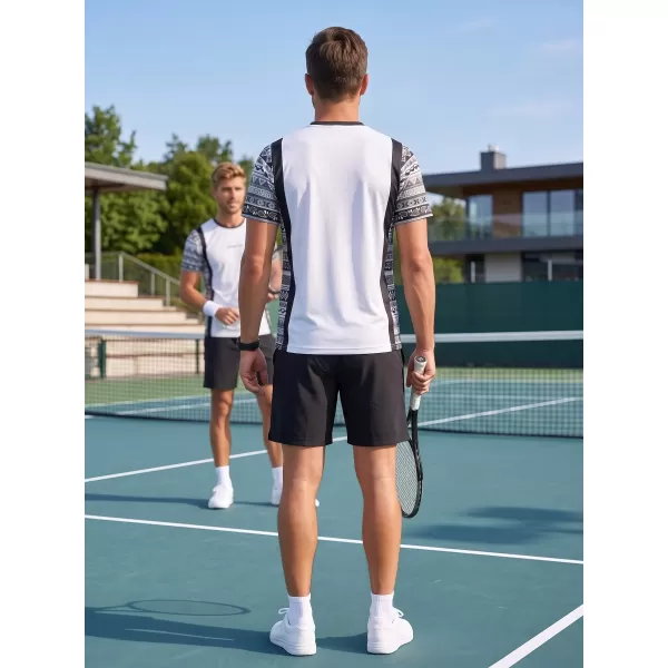  Tricou funcțional premium pentru bărbați ALTISPORT VOJ/ALM043TR01 ALB 