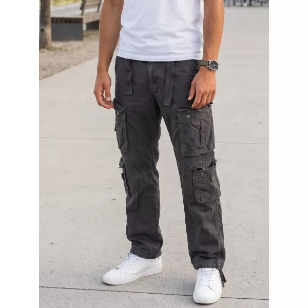  Pantaloni BRANDIT VINTAGE BD1003 NEGRU 