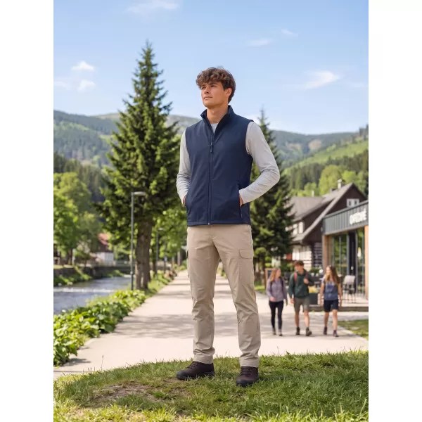  Vestă softshell pentru bărbați ALTISPORT NoPrint NP/ALM8211NJ BLEUMARIN/MARINĂ 