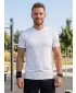 Tricou funcțional pentru bărbați ALTISPORT NoPrint NP/ALM421 ALB