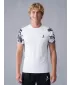 Tricou de compresie funcțional premium cu mâneci scurte pentru bărbați ALTISPORT VOJ/ALM039TR04 ALB
