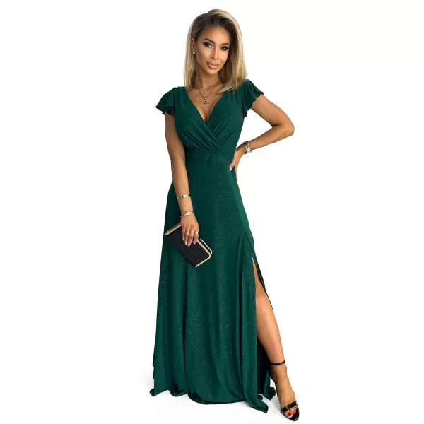  Rochie NUMOCO CRYSTAL 411-1 VERDE 