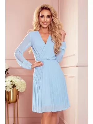 Rochie NUMOCO ISABELLE 313-10 ALBASTRU