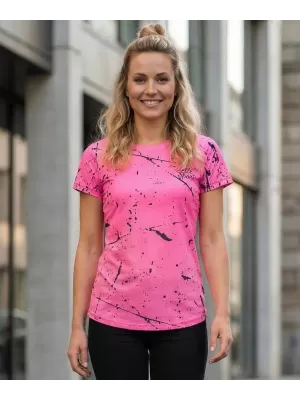 Tricou funcțional premium pentru femei ALTISPORT VOJ/ALW034TR01 MARO