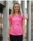 Tricou funcțional premium pentru femei ALTISPORT VOJ/ALW034TR01 MARO