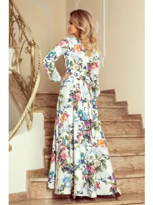 Rochie NUMOCO 245-1 ALBASTRU