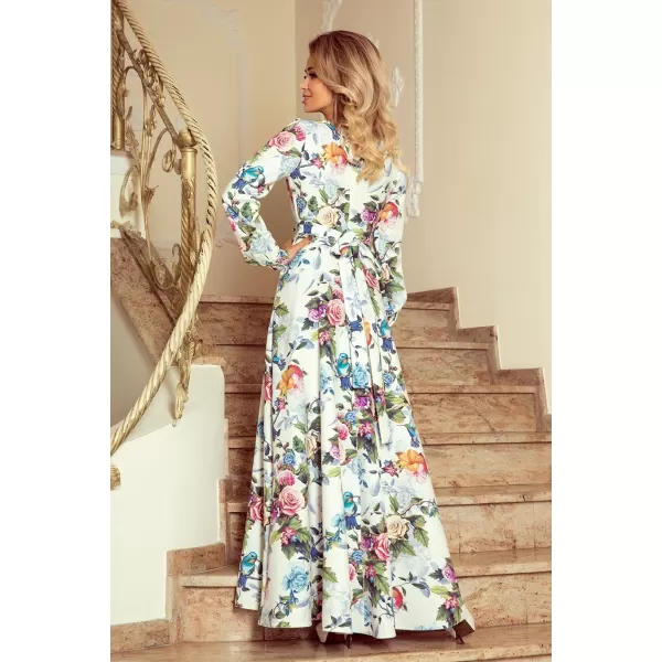  Rochie NUMOCO 245-1 ALBASTRU 