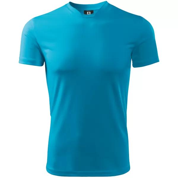  Tricou funcțional pentru bărbați ALTISPORT NoPrint NP/ALM421 TURCOAZ 