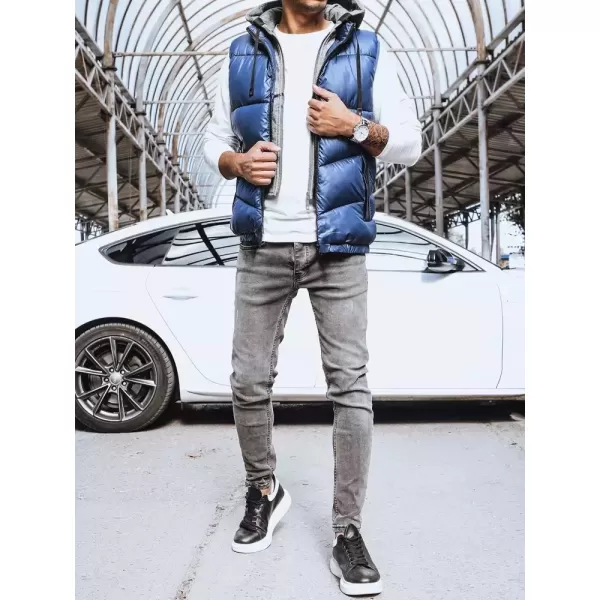  Vestă DSTREET TX4143 ALBASTRU 