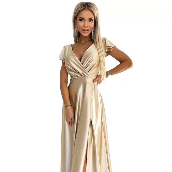  Rochie NUMOCO CRYSTAL 411-7 BEJ 