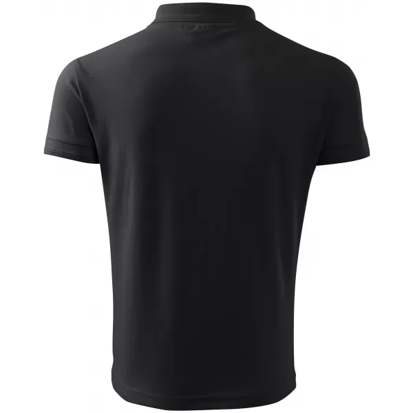  Tricou pentru bărbați cu guler ALTISPORT NoPrint NP/ALM302 GRI ABANOS 