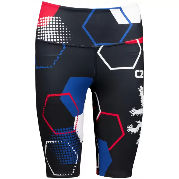  Jambiere funcționale premium pentru femei deasupra genunchiului ALTISPORT VOJ/ALW036LEG02 HEXA NEGRU 