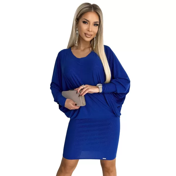  Rochie NUMOCO A402-6 ALBASTRU 