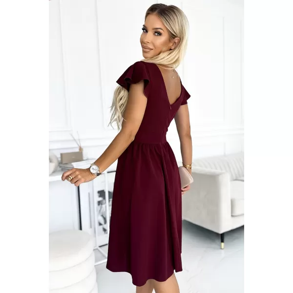  Rochie NUMOCO MATILDE 425-4 ROŞU 