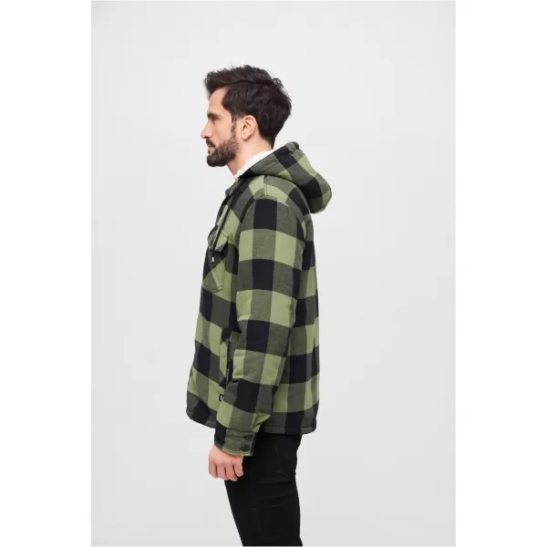  Sacou BRANDIT LUMBER BD3172 NEGRU/MĂSLIN 