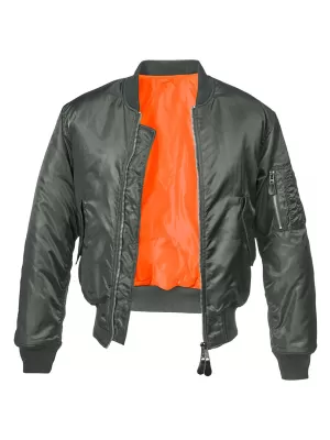 Sacou BRANDIT MA1 BD3149 CĂRBUNE