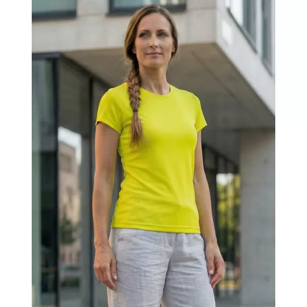  Tricou funcțional de damă ALTISPORT NoPrint NP/ALW041 GALBEN NEON 