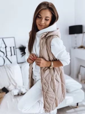 Vestă DSTREET WELIA TY3295 BEJ